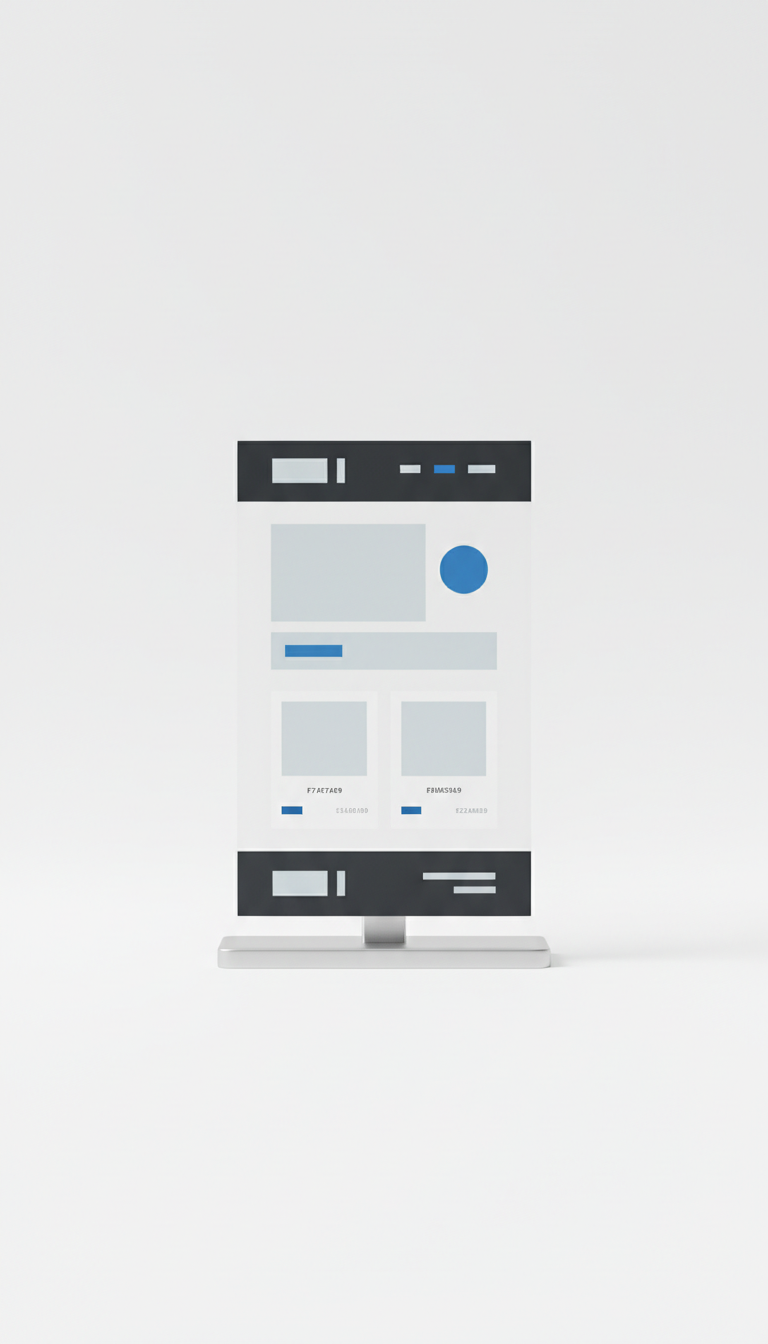 E-commerce landing page with conversion focus