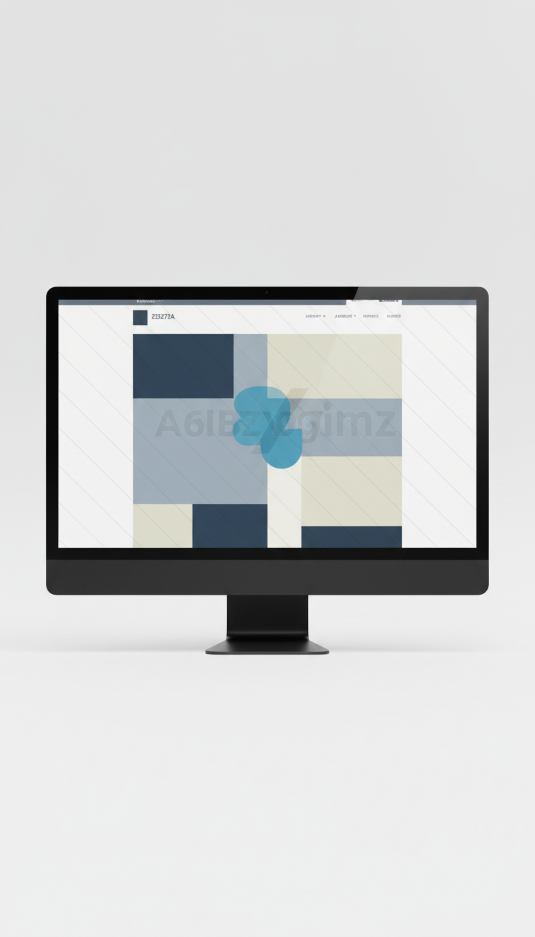 Full site build mockup for desktop